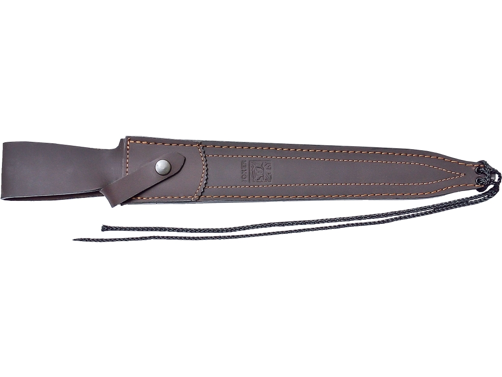 DAGUE LANCE DE CHASSE JOKER GUEPARDO AVEC LAME DOUBLE TRANCHANT 30 CM INOX ET MANCHE CERF