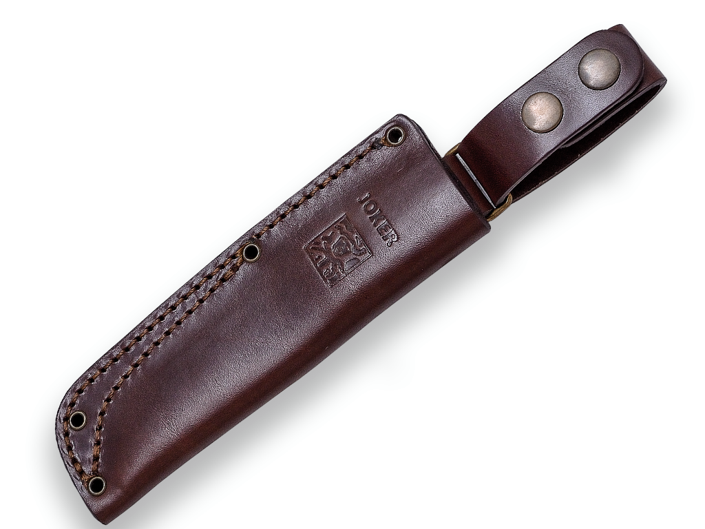 WALNUT HANDLE SURVIVAL AND BUSHCRAFT KNIFE JOKER BS9 NÓRDICO