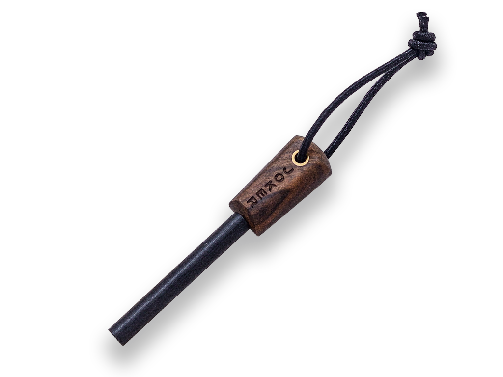 JOKER EMBER FLAT BUSHCRAFT AND SURVIVAL KNIFE WALNUT HANDLE