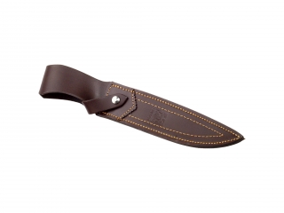 OLIVE WOOD HANDLE 23,5 CM STAINLESS STEEL BLADE HUNTING KNIFE
