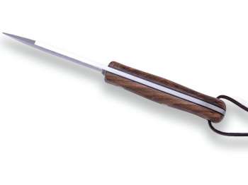 WALNUT HANDLE SURVIVAL AND BUSHCRAFT KNIFE JOKER BS9 CAMPERO WITH FIRESTEEL