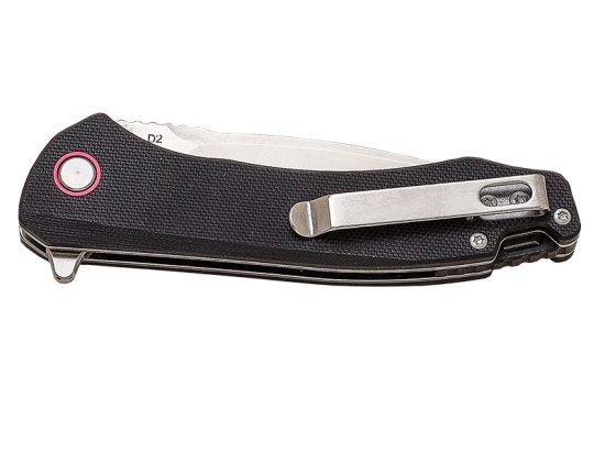 NAVAJA PUÑO G10 APERTURA CON RODAMIENTOS HOJA D2, 8.3 CM