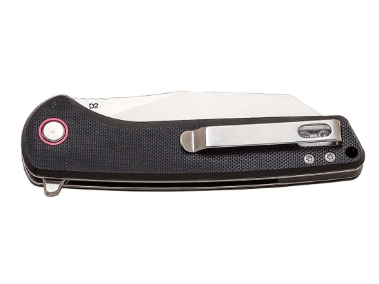 NAVAJA PUÑO G10 + FIBRA CARBONO APERTURA CON RODAMIENTOS H/ D2, 9 CM