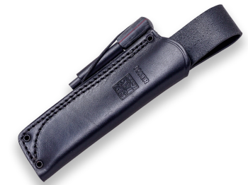 CUCHILLO BUSHCRAFT Y SUPERVIVENCIA JOKER BS9 LYNX CON FERROCERIO MANGO CANVAS MICARTA FUNDA CUERO