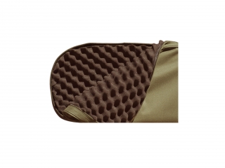 FUNDA DE ESCOPETA ACOLCHADA DE NYLON VERDE 120 CM