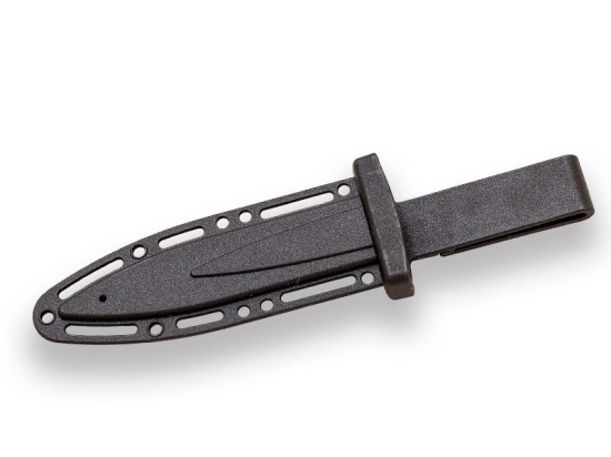 CUCHILLO PUÑO ABS HOJA DOBLE FILO 12 CM