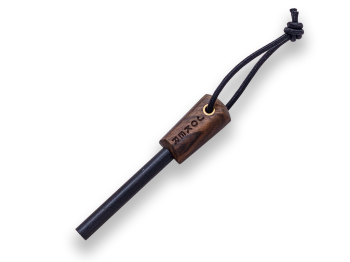 JOKER EMBER FLAT BUSHCRAFT AND SURVIVAL KNIFE WALNUT HANDLE